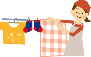 目的 1階に洗濯物の物干し場が欲しい画像